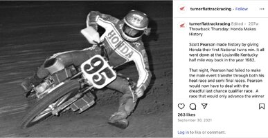 Honda CX500 “twisted” valvetrain, and flat track history  | Bay